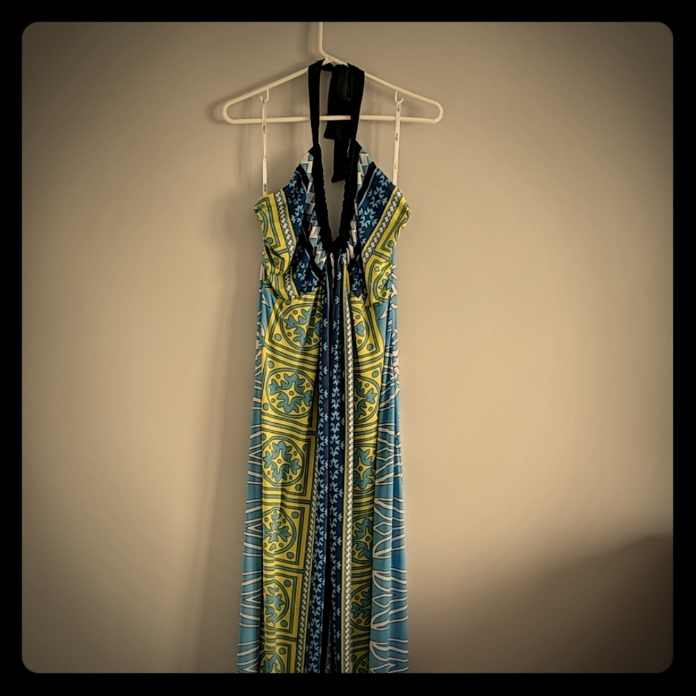 Olian maternity maxi dress